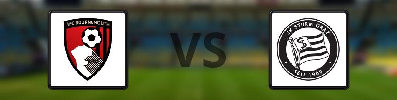 Bournemouth - Sturm Graz odds, speltips, resultat i Europa League