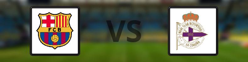 Barcelona - Deportivo La Coruna odds, speltips, resultat i La Liga