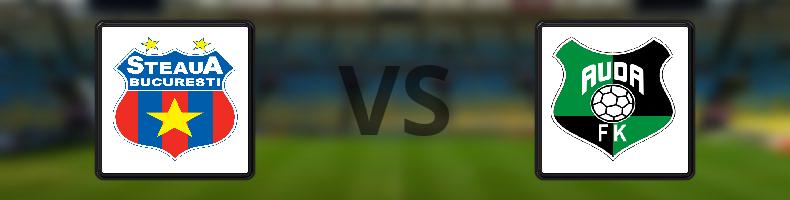 Steaua Bukarest - FK Auda odds, speltips, resultat i Conference League