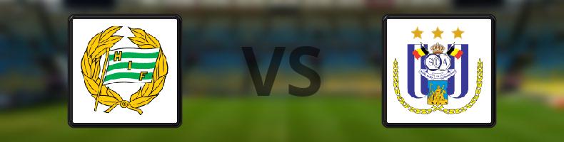 Hammarby - Anderlecht odds, speltips, resultat i Europa League