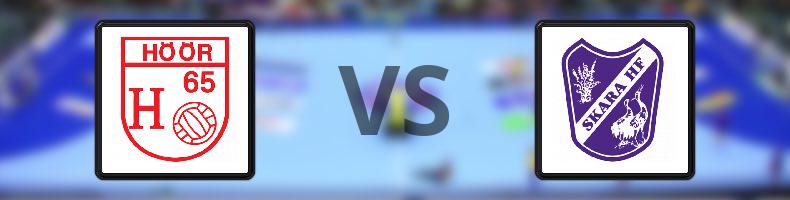 H 65 Höör - Skara HF odds, speltips, resultat i Handbollsligan damer