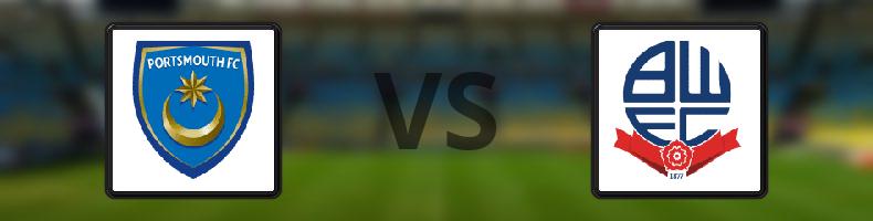 Portsmouth - Bolton odds, speltips, resultat i EFL Championship