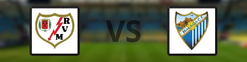 Rayo Vallecano - Malaga odds, speltips, resultat i La Liga