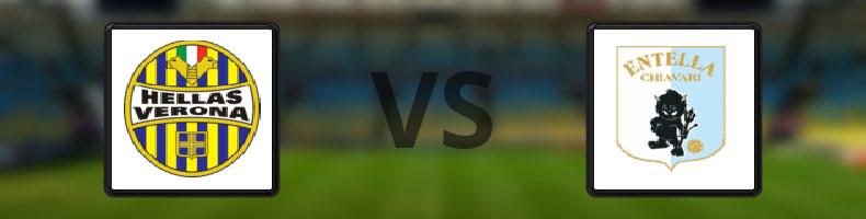 Hellas Verona - Virtus Entella odds, speltips, resultat i Coppa Italia