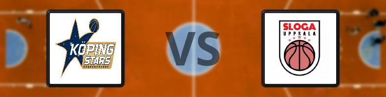 Köping Stars - Sloga Uppsala odds, speltips, resultat i Basketligan herrar