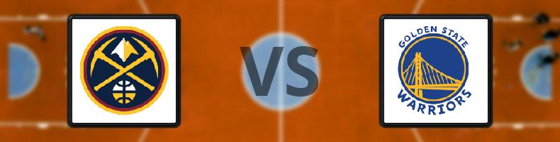 Denver Nuggets - Golden State Warriors odds, speltips, resultat i NBA