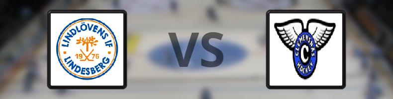 Lindlövens IF - Clemensnäs HC odds, speltips, resultat i HockeyEttan