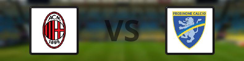 Milan - Frosinone odds, speltips, resultat i Serie A