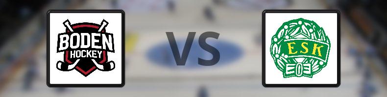 Bodens HF - Enköping odds, speltips, resultat i HockeyEttan
