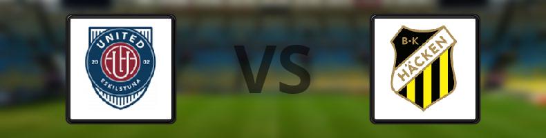 Eskilstuna - BK Häcken odds, speltips, resultat i Damallsvenskan