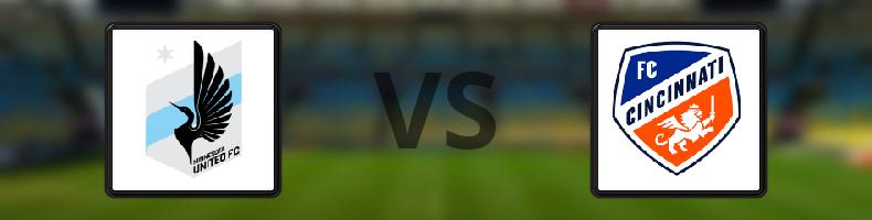 Minnesota United - FC Cincinnati odds, speltips, resultat i MLS