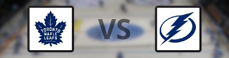 Toronto Maple Leafs - Tampa Bay Lightning odds, speltips, resultat i NHL
