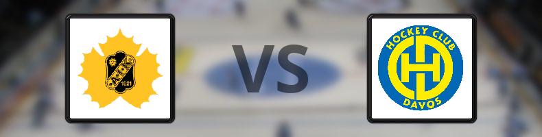 Skellefteå - HC Davos odds, speltips, resultat i CHL