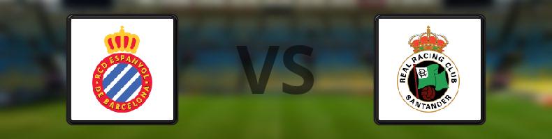 Espanyol - Racing Santander odds, speltips, resultat i La Liga