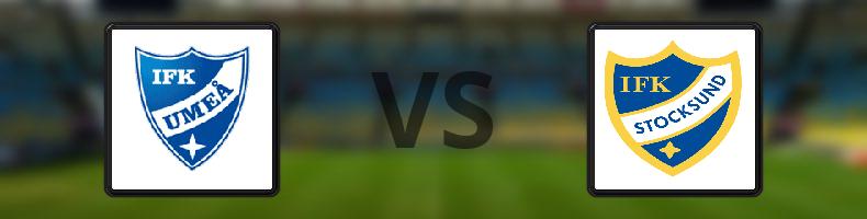 Umeå FC - IFK Stocksund odds, speltips, resultat i Division 1