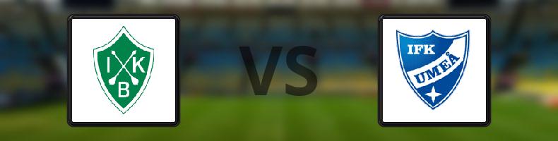 Brage - Umeå FC odds, speltips, resultat i Superettan