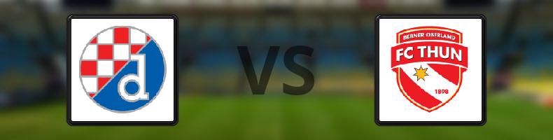 Dinamo Zagreb - Thun odds, speltips, resultat i Champions League