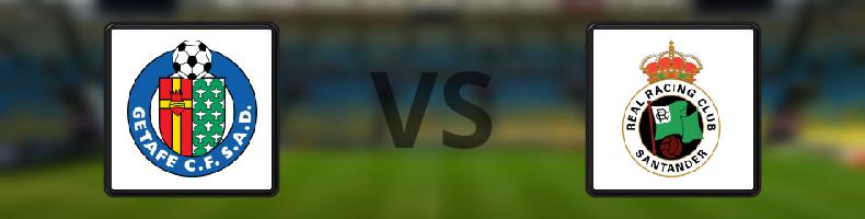 Getafe - Racing Santander odds, speltips, resultat i La Liga