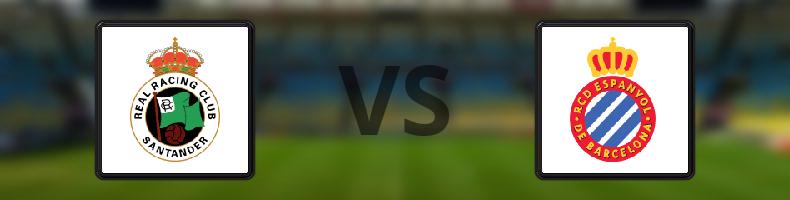 Racing Santander - Espanyol odds, speltips, resultat i La Liga