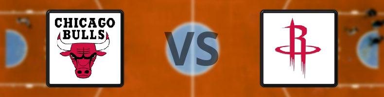 Chicago Bulls - Houston Rockets odds, speltips, resultat i NBA