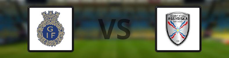 Gefle IF - Assyriska odds, speltips, resultat i Division 1