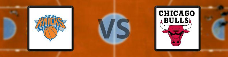 New York Knicks - Chicago Bulls odds, speltips, resultat i NBA