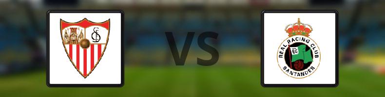 Sevilla - Racing Santander odds, speltips, resultat i La Liga