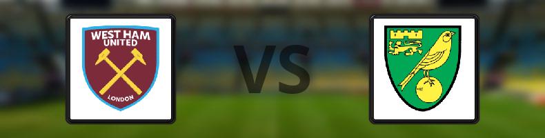 West Ham - Norwich odds, speltips, resultat i EFL Championship