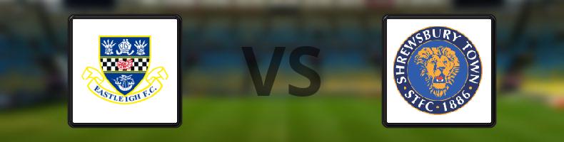 Eastleigh FC - Shrewsbury odds, speltips, resultat i FA-cupen