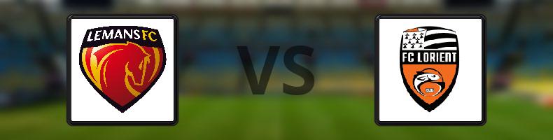 Le Mans - Lorient odds, speltips, resultat i Ligue 1