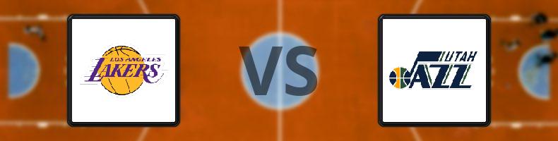 Los Angeles Lakers - Utah Jazz odds, speltips, resultat i NBA