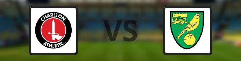 Charlton - Norwich odds, speltips, resultat i EFL Championship