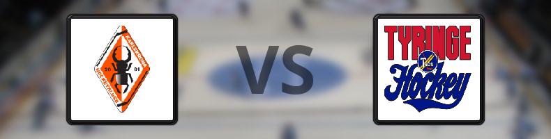 Karlskrona HK - Tyringe SoSS odds, speltips, resultat i HockeyEttan