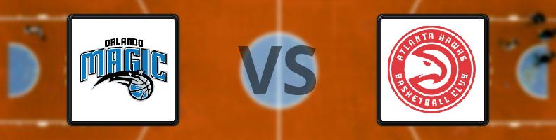 Orlando Magic - Atlanta Hawks odds, speltips, resultat i NBA
