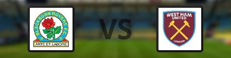 Blackburn - West Ham odds, speltips, resultat i EFL Championship