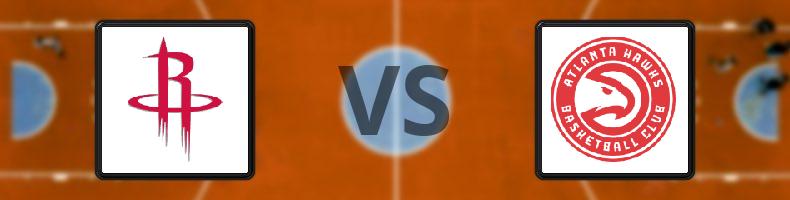Houston Rockets - Atlanta Hawks odds, speltips, resultat i NBA