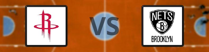 Houston Rockets - Brooklyn Nets odds, speltips, resultat i NBA