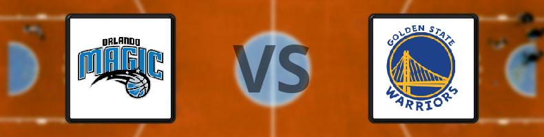 Orlando Magic - Golden State Warriors odds, speltips, resultat i NBA