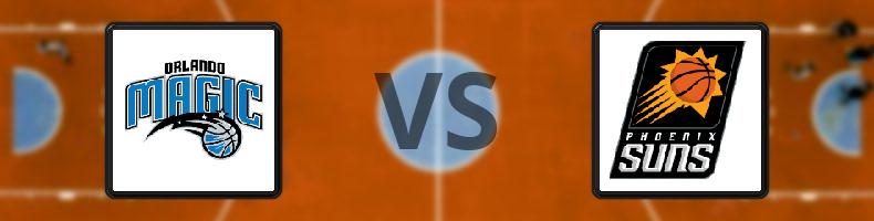 Orlando Magic - Phoenix Suns odds, speltips, resultat i NBA