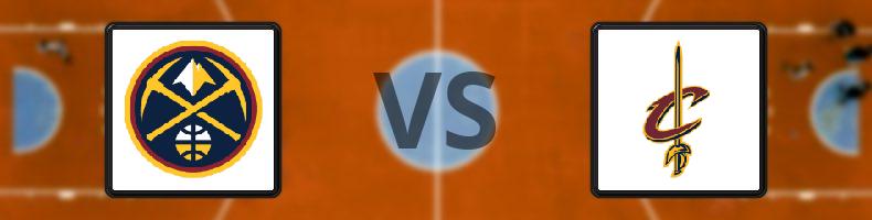 Denver Nuggets - Cleveland Cavaliers odds, speltips, resultat i NBA