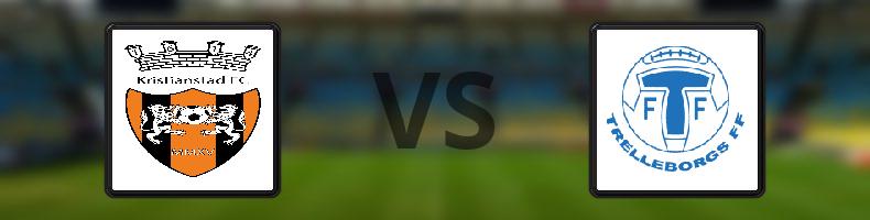 Kristianstads FF - Trelleborgs FF odds, speltips, resultat i Division 1