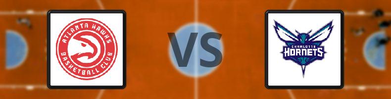Atlanta Hawks - Charlotte Hornets odds, speltips, resultat i NBA