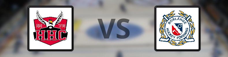 Hudiksvalls HC - Borlänge HF odds, speltips, resultat i HockeyEttan