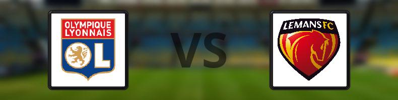 Lyon - Le Mans odds, speltips, resultat i Ligue 1