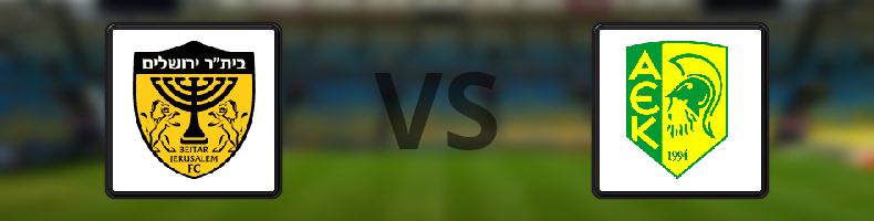 Beitar Jerusalem FC - AEK Larnaca odds, speltips, resultat i Conference League