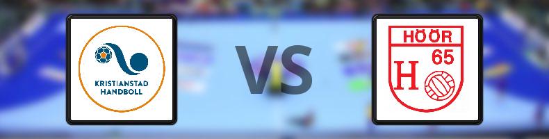 Kristianstad HK - H 65 Höör odds, speltips, resultat i Handbollsligan damer