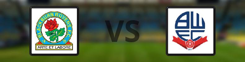 Blackburn - Bolton odds, speltips, resultat i EFL Championship