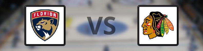 Florida Panthers - Chicago Blackhawks odds, speltips, resultat i NHL