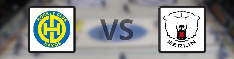 HC Davos - Eisbären Berlin odds, speltips, resultat i CHL