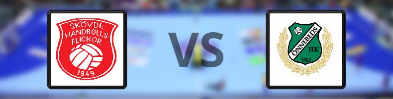 Skövde HF - Önnereds HK odds, speltips, resultat i Handbollsligan damer
